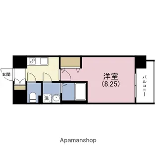 アーデン谷町【10階】の間取り
