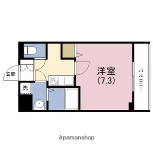 プレサンス谷町リーベ【11階】の間取り