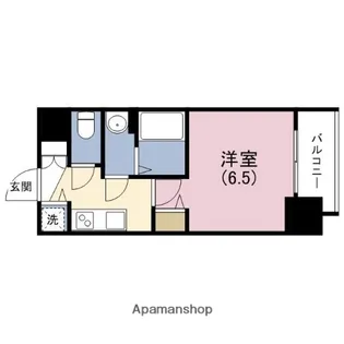 プレサンス松屋町駅前【11階】の間取り