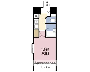ディナスティ松屋町【12階】の間取り