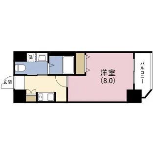 メゾン夕陽ヶ丘【2階】の間取り
