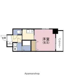 I CUBE 深江橋【6階】の間取り