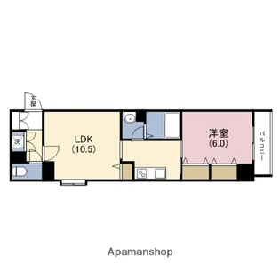 サージュ天王寺【9階】の間取り