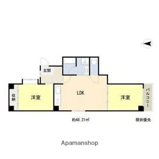 協和産業ビル【4階】の間取り