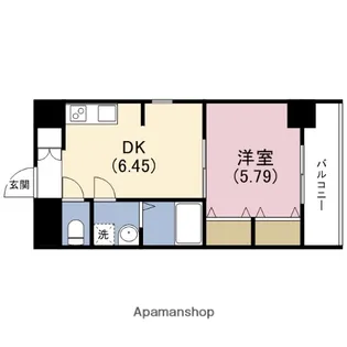 グランシャイニー【9階】の間取り