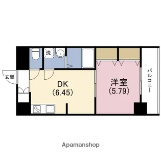 グランシャイニー【7階】の間取り