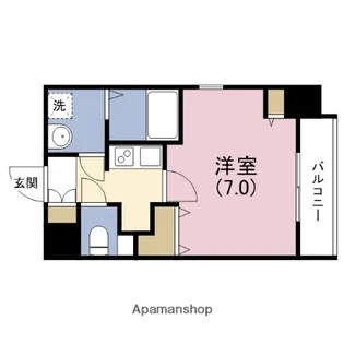 セイワパレス玉造上町台【12階】の間取り
