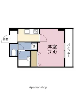 グラマシー心斎橋東(旧ユーカ心斎橋東)【2階】の間取り