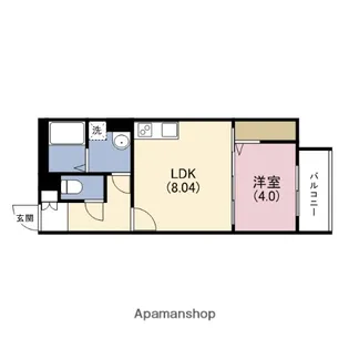 Vezelia(ヴェゼリア)【1階】の間取り