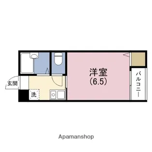 ラ・リビエール【4階】の間取り