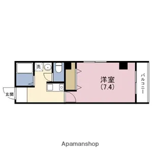 アイファースト緑橋【7階】の間取り