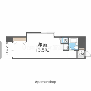 メロディーハイム大今里【2階】の間取り