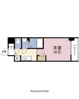 アドバンス大阪バレンシア【14階】の間取り