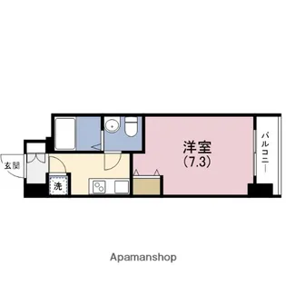 セレニテ京橋クレア【13階】の間取り