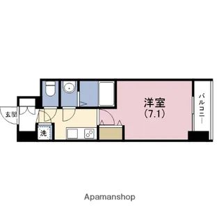 セレニテ京橋クレア【12階】の間取り
