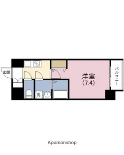 エスライズ天王寺EAST【4階】の間取り