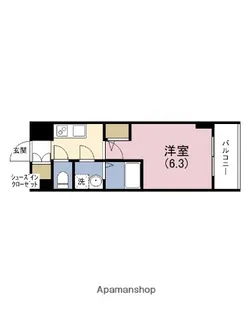 エスリード大阪城クローグ【10階】の間取り