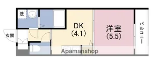 リフレス天王寺国分町【11階】の間取り