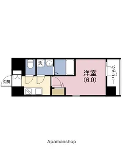 エスリード大阪 NAGAHORI GATE【4階】の間取り