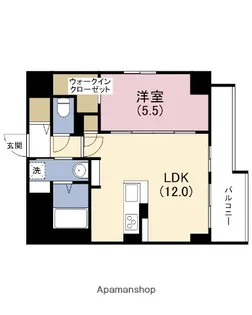 ラクス−T【5階】の間取り