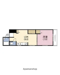 セイワパレス寺山公園【4階】の間取り