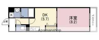 アーバンステージ安堂寺Ⅰ【10階】の間取り