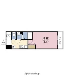 CASA今里【6階】の間取り