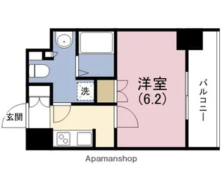 セイワパレス大今里【3階】の間取り