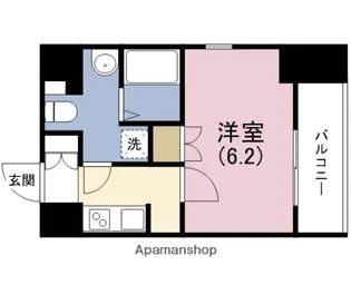 セイワパレス大今里【5階】の間取り