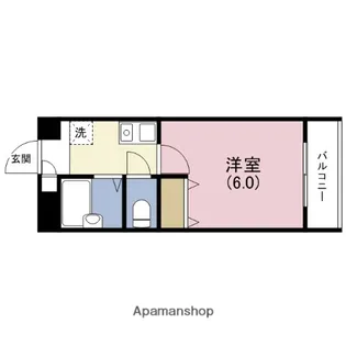 ハイツ・ドアーン【9階】の間取り