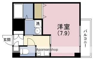 ラシーヌ天王寺【6階】の間取り