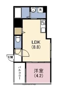 グランヒル深江橋【1階】の間取り