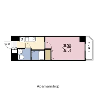アーデン和泉町【6階】の間取り