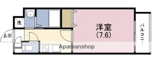 PARK HILLS今里RAY【4階】の間取り