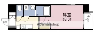 スプランディッド京橋EAST【11階】の間取り