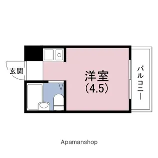 ルネッサンス32番館【3階】の間取り