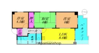 第2ティピカル【2階】の間取り