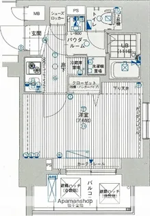 LC本町東【3階】の間取り