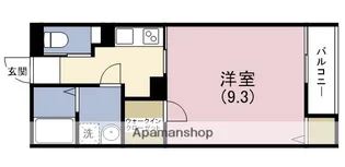 コーポエビス【3階】の間取り