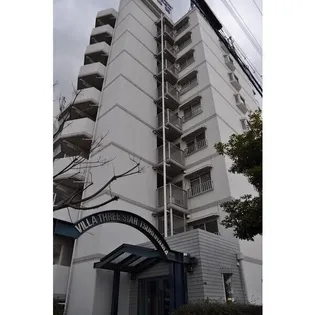 ヴィラスリースター鶴浜【6階】の外観