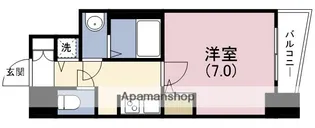 ララプレイス大阪城WESTEN【2階】の間取り