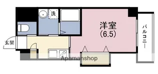 プロスパー瓦屋町【2階】の間取り