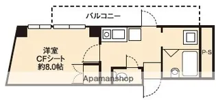 ドミール堺筋本町【12階】の間取り
