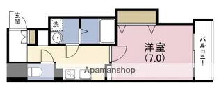 ファーストフィオーレ本町イースト【2階】の間取り