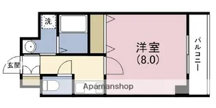 フェリーチェ本町EST(AP)【4階】の間取り