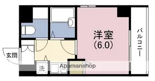 シティライフディナスティ日本橋【7階】の間取り