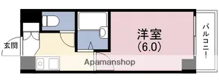 淡路ハイツ【7階】の間取り