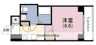 スワンズシティ堺筋本町【2階】の間取り