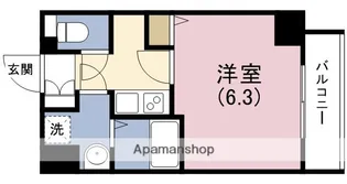 スワンズシティ堺筋本町【10階】の間取り