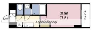 プレサンス堺筋本町センティス【7階】の間取り